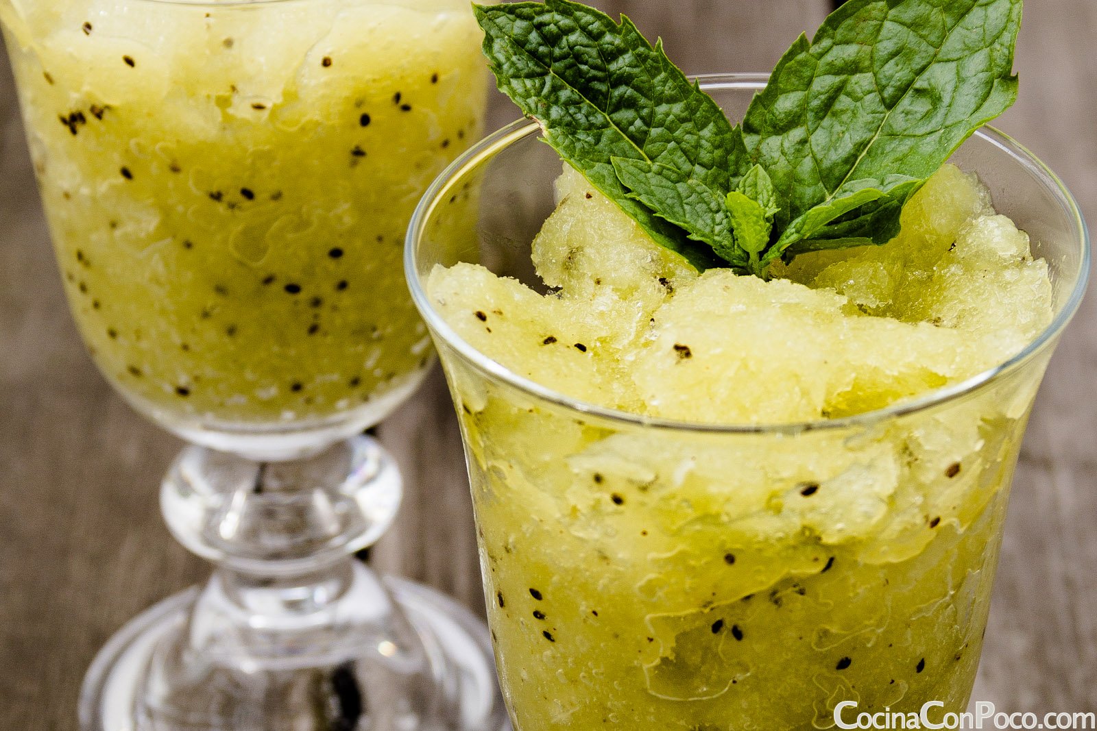 Granizado de Melón y Kiwi
